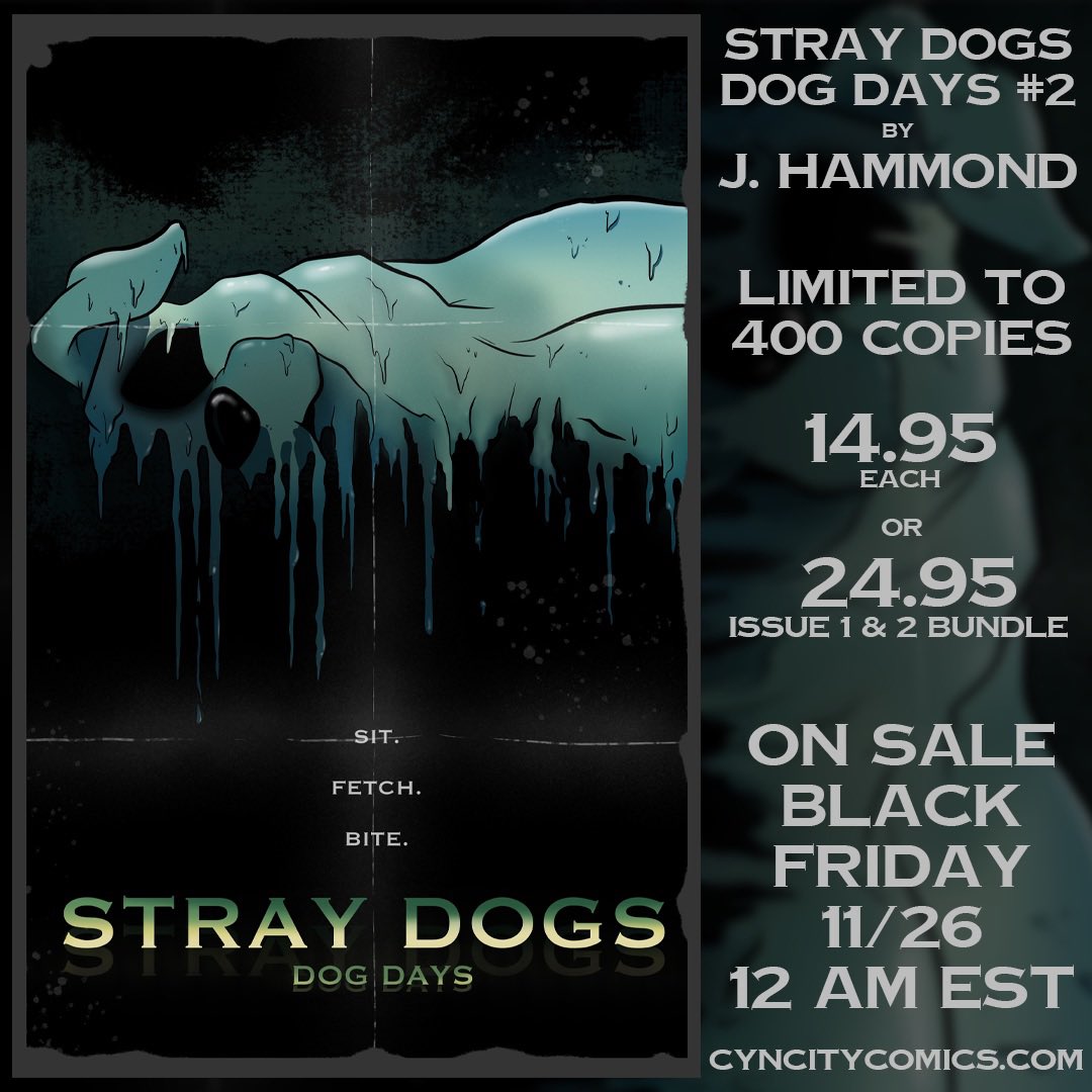 On sale tomorrow!

@ImageComics #straydogscomic #blackfriday