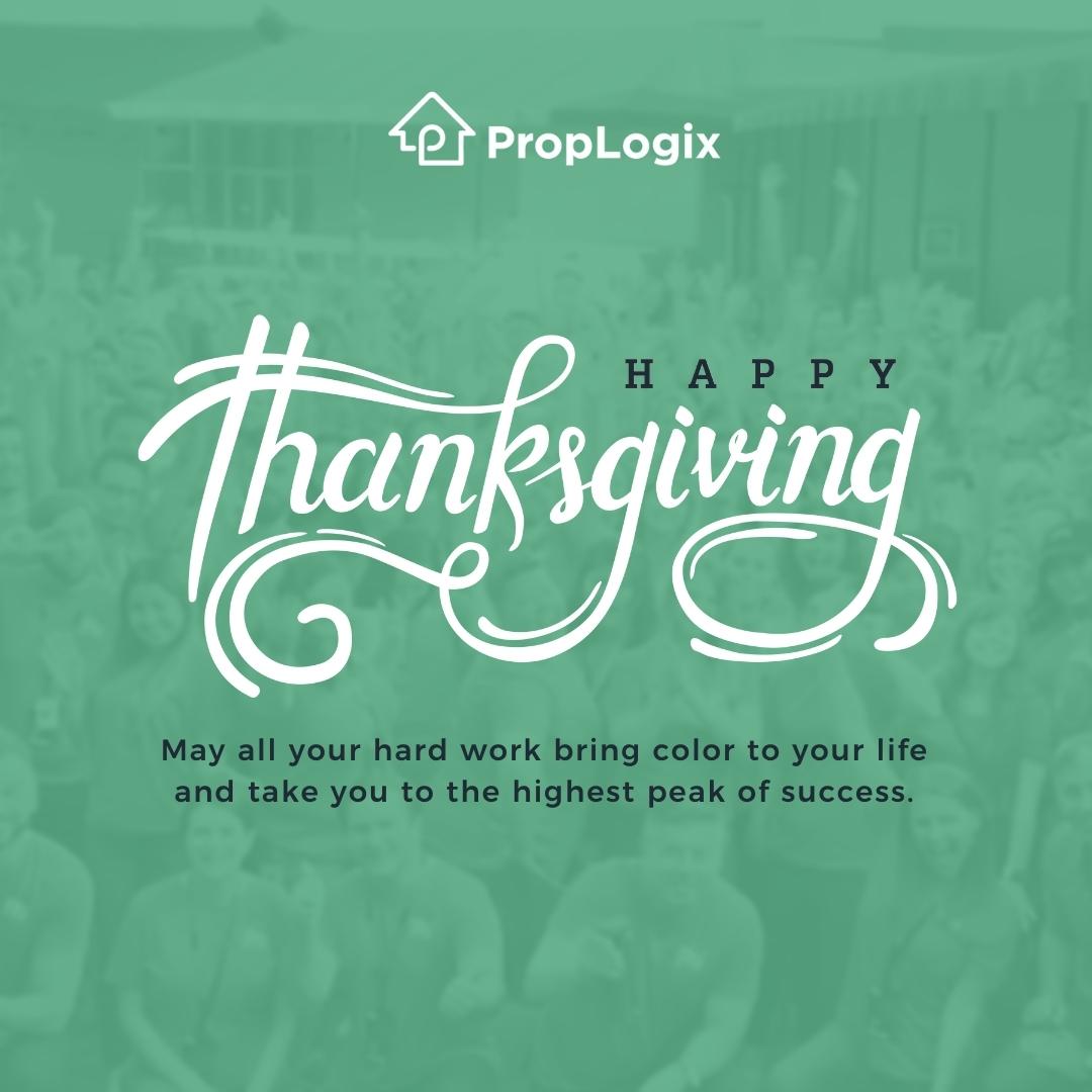 proplogix's tweet photo. Thank you all for being a part of our journey this year. We hope you have a wonderful day celebrating all there is to be thankful for. Happy Thanksgiving!
#PropLogix #thankyou #thankful #thanksgiving #gratitude https://t.co/6aTRGmLgvU