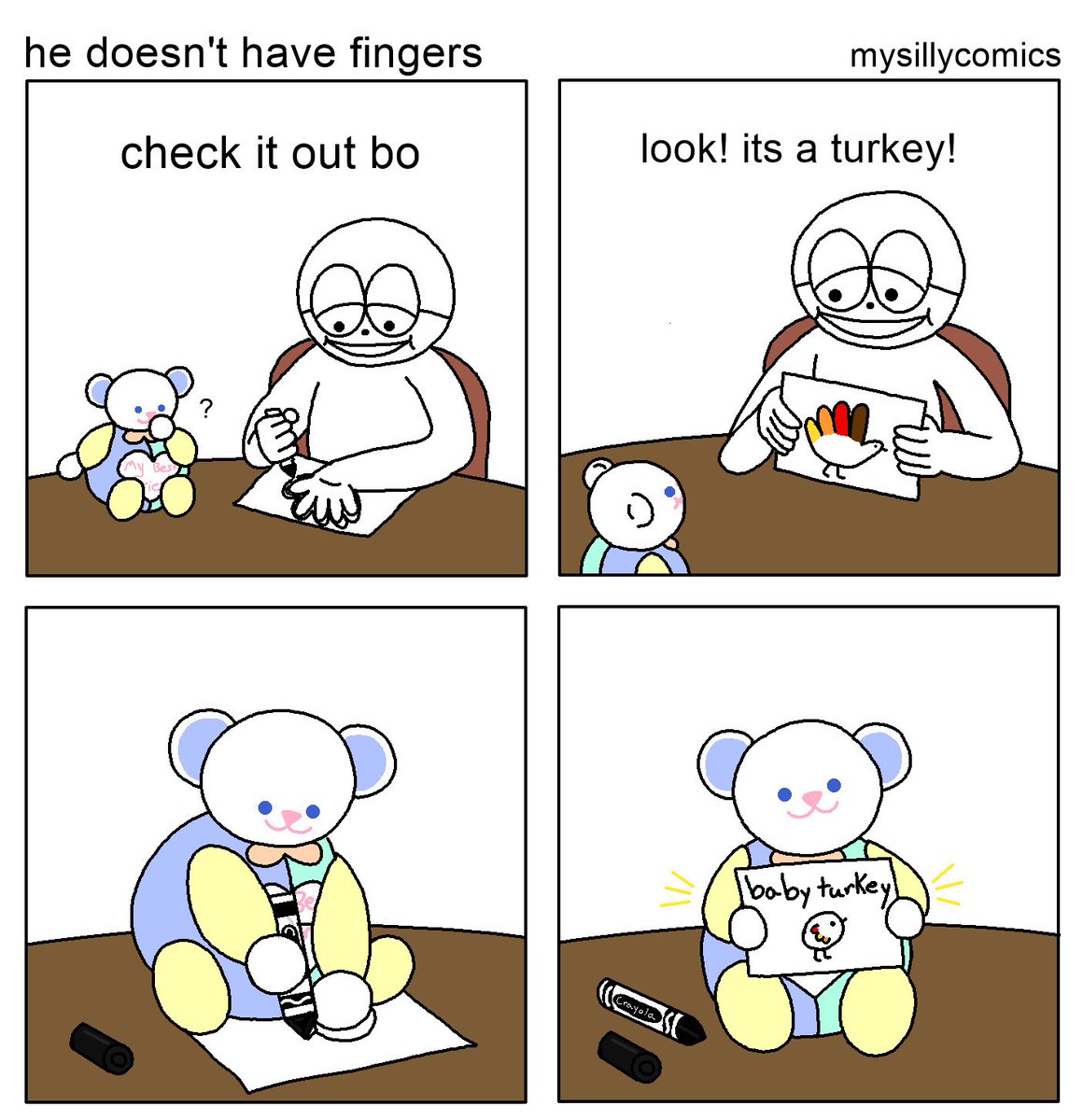 an old but very good comic for today 🍗🥐🥔🥧 