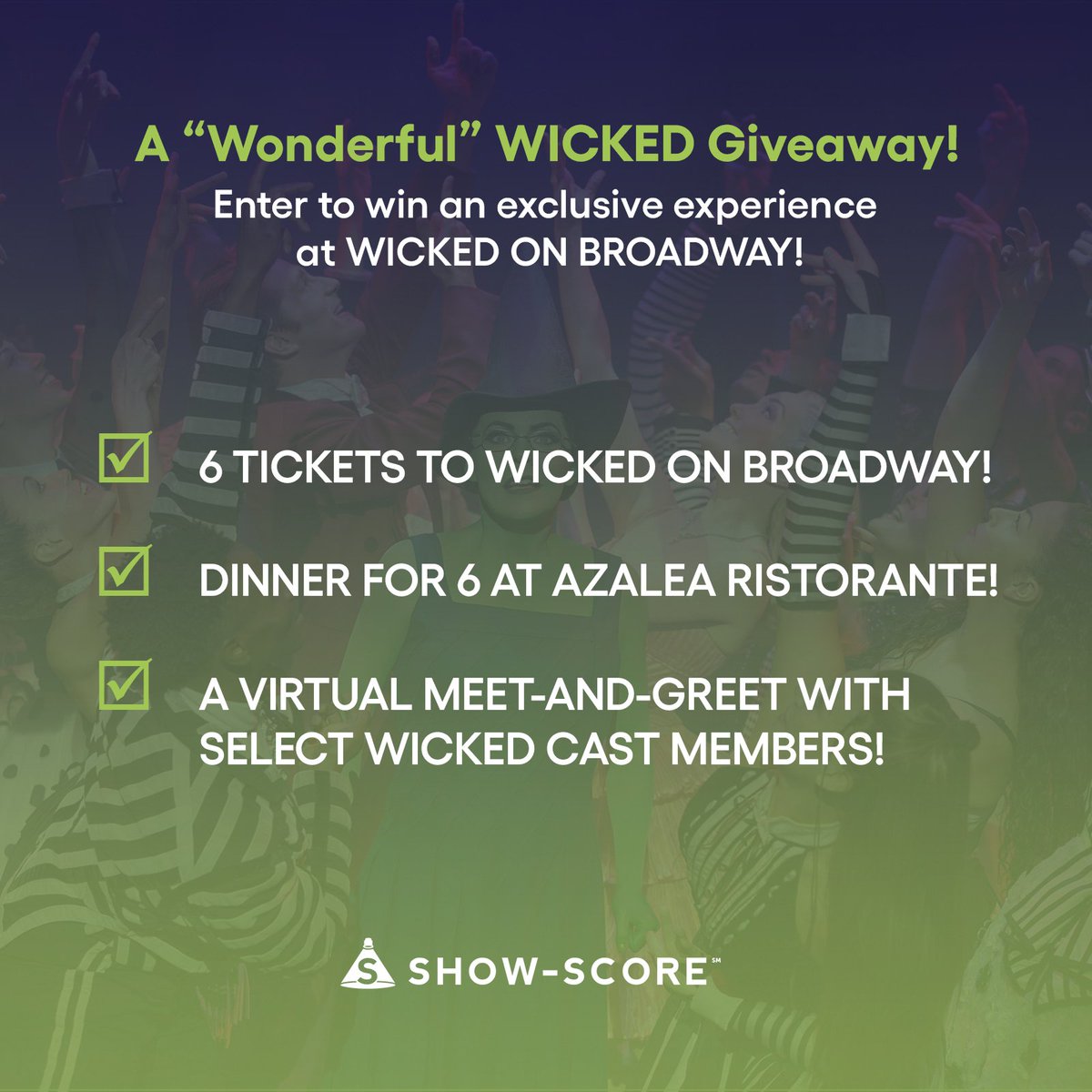 Show_Score's tweet image. Leave the sales &amp;amp; stuffing leftovers for our ✨spellbinding✨ giveaway! Score a show to enter our giveaway! RT this post for extra entries! For more information, visit bit.ly/WickedWinTW