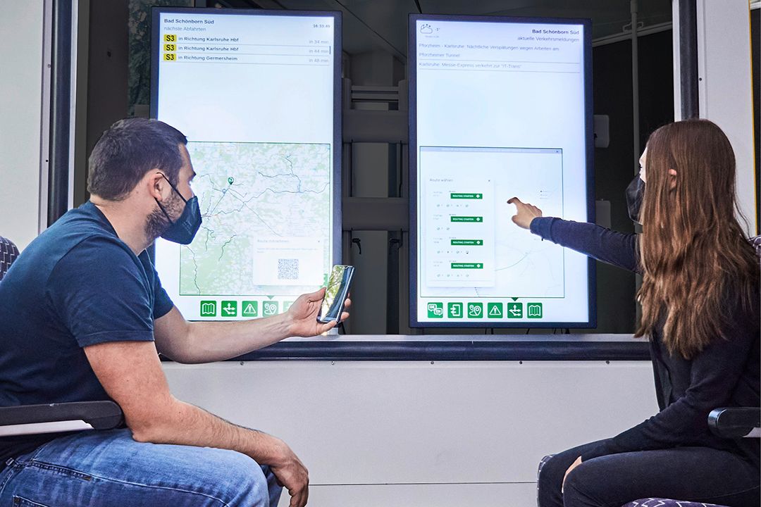 The SmartMMI project has developed new functionality for the display of travel information directly on train windows.
Read more from the HÜBNER Group: hubner-group.com/en/press/press…

 #HUBNER #RailwayNews #Rail #Railway #RailIndustry #Mobility #PublicTransport #Technology #SmartCities
