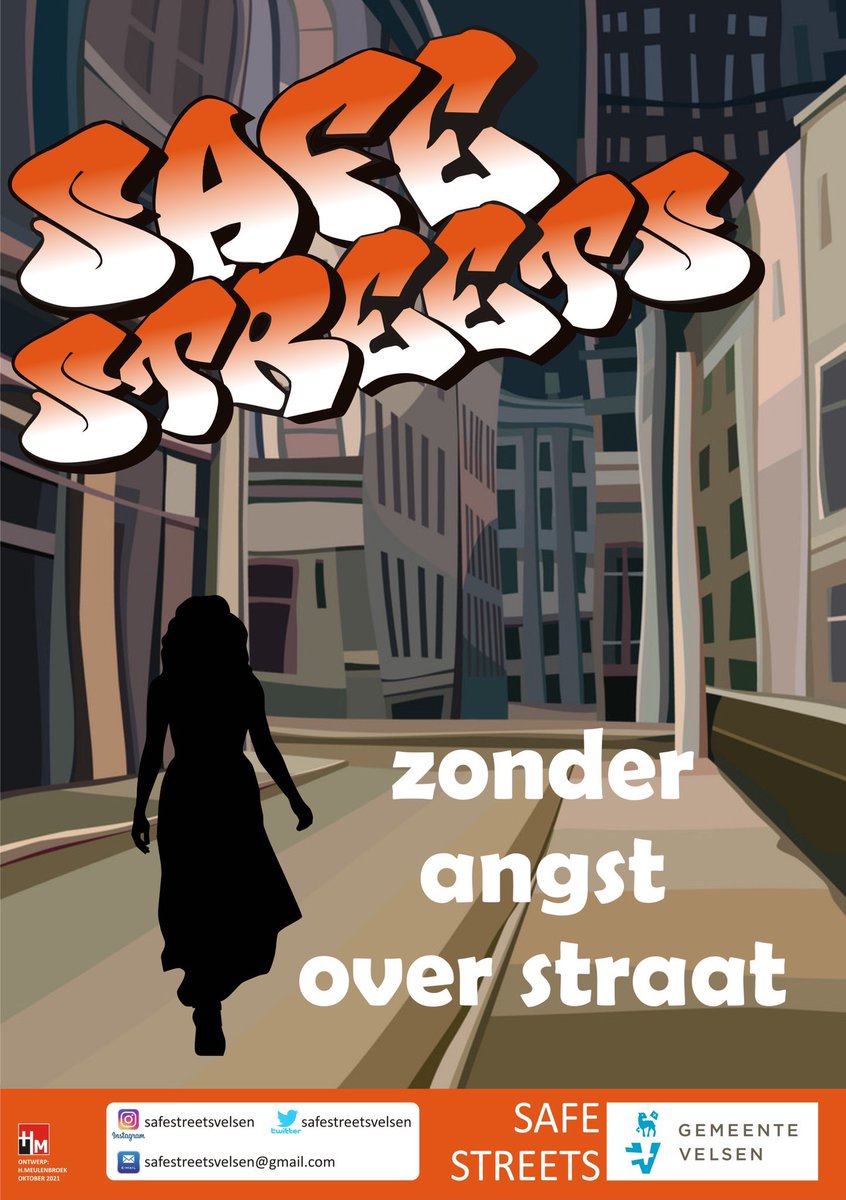 Openbare gebouwen in #Velsen kleuren oranje. Actie tegen  straatintimidatie van vrouwen. #OrangeTheWorld #stopgeweldtegenvrouwen <a href="/Safestreetsvel1/">Safestreetsvelsen</a>