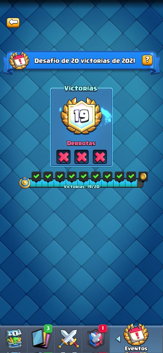 Confirmadisimo, yo sin manos llegué a 19, ustedes fácil llegan a las 20 paps! 
Anexo macito bélico xD 📊📈🤓😌

PD. Ya podré hacer pruebas para competitivo? 🤭🥴