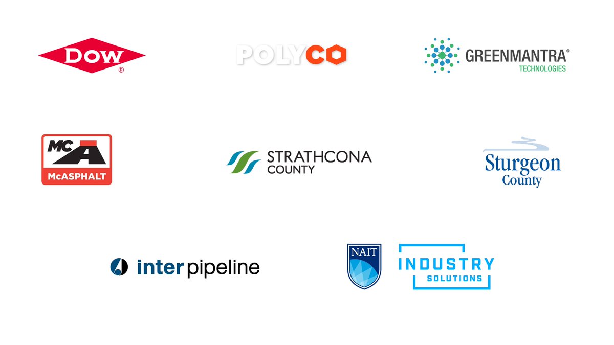 inter_pipeline's tweet photo. A big welcome to our newest #PlasticsResearchInAction partners, @McAsphalt2017 & #PolyCo! All of the PRIA partners are excited to have you join us in identifying opportunities to reuse and recycle plastic waste. @NAIT @Dow_Canada @GreenMantraTech @StrathcoCounty @SturgeonCounty https://t.co/uSnz2CDk7S