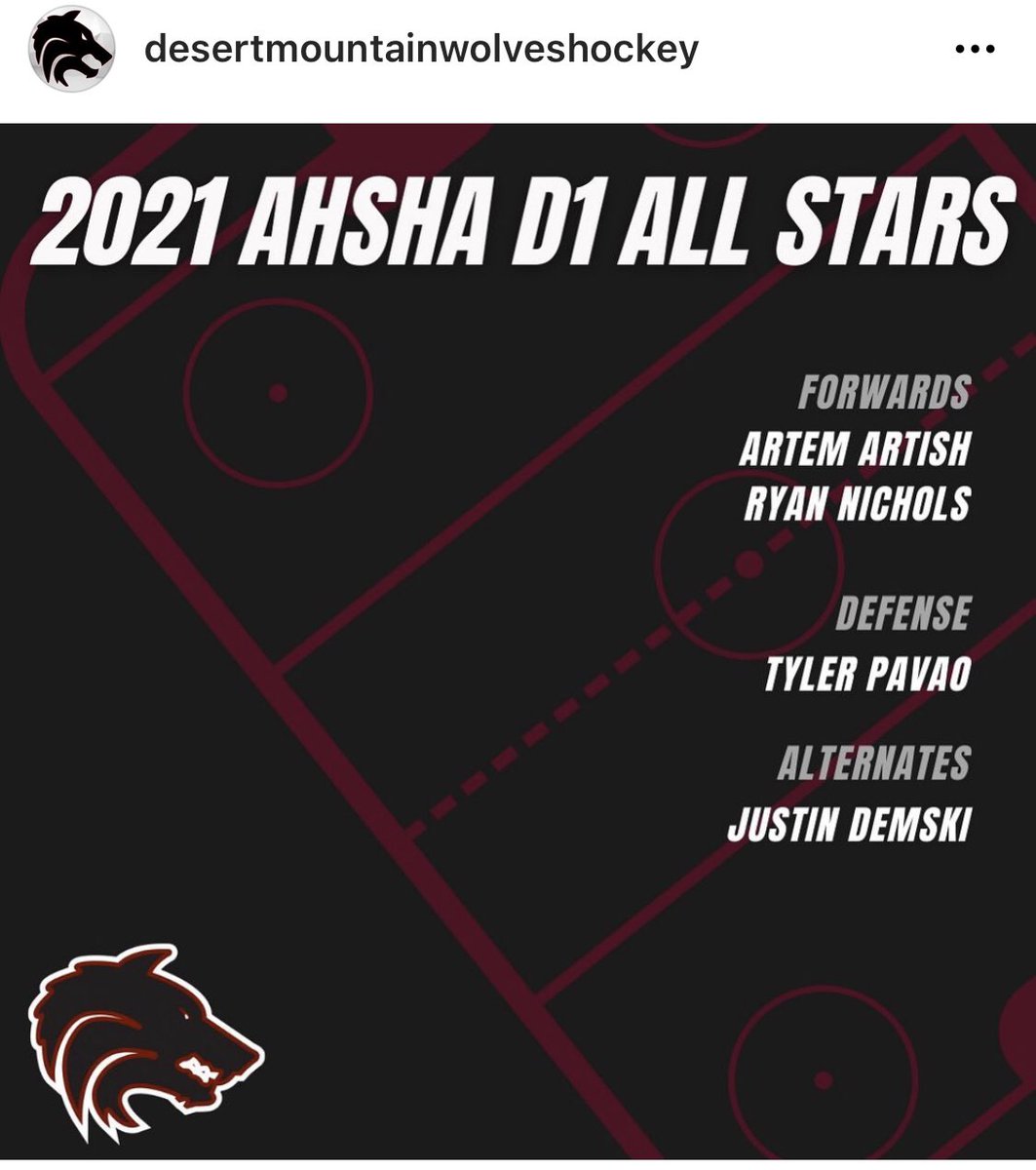 Desert Mountain Wolves Hockey tweet media
