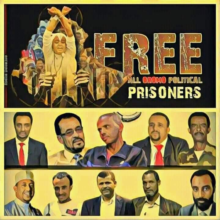 We are fighting for freedom 
#FreeAllOromoPoliticalPrisoners
#StarvingForJustice
#OromoProtests
#JusticeforHachaluHundessa
#Plus178candidatesbehindbars
#FreeColonelGemechuAyana
#FreeJawarMohammed 
#FreeBekeleGerba
#FreeKennasaAyana
#FreeDejeneTafa
#FreeMichaelBoran
#freeHamza