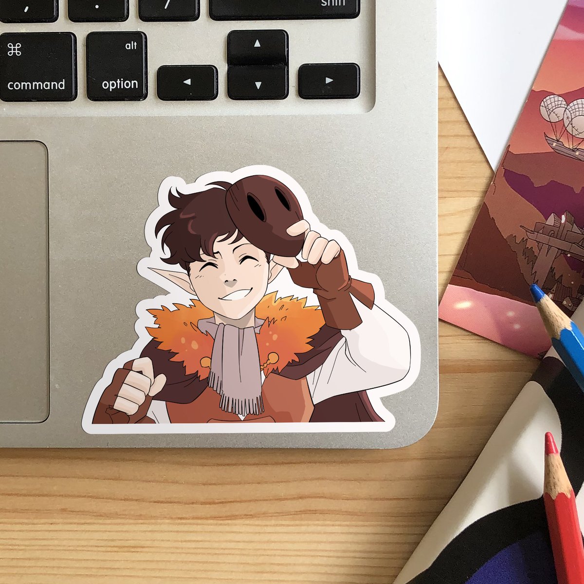 As well as pre-orders for Chapter 1 we’ve got a bunch of new stickers in the store! Check out these cute lil pseudo-dragons!!