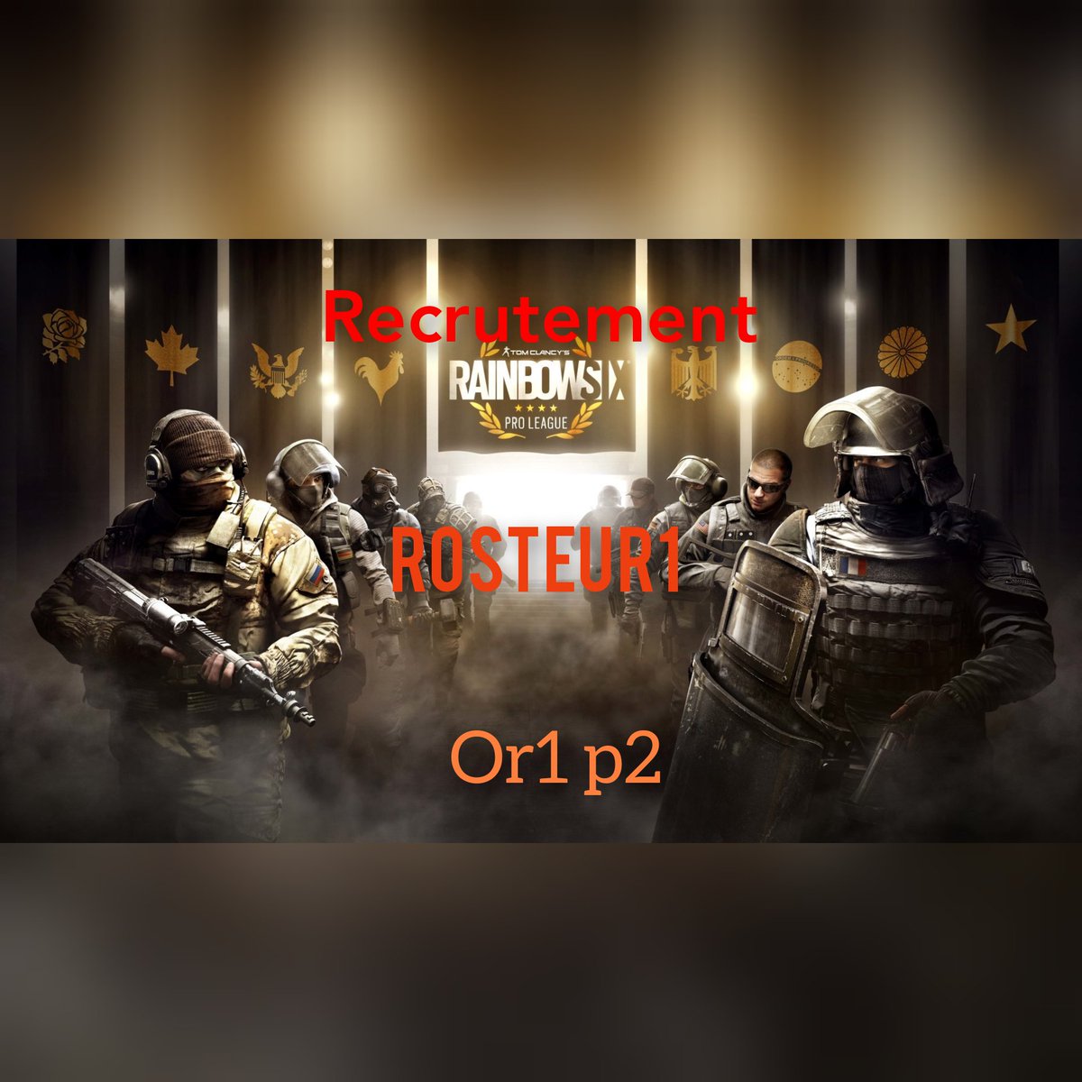 Bonjour la SLZ RECRUTE 🚨
⛔Condition ⛔
Or1,P3,P2 
Discorde 
Un bonne connaissance des maps  

📢Nos objectifs/projets 📢
Faire des strat sur chacune des map 
Faire des tournois et les gagner 

N'hésite pas à venir en mp 
Ou à m'ajouté sur discorde SLZ F4nToM#8169

Rt svp