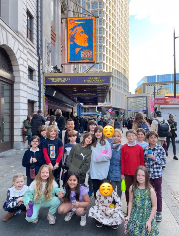 StChrisJunior's tweet photo. Year 4 are incredibly excited to be at the Dominion Theatre this afternoon to watch The Prince of Egypt Musical! #fgroup #mystchris https://t.co/Kf6QmOsfo5