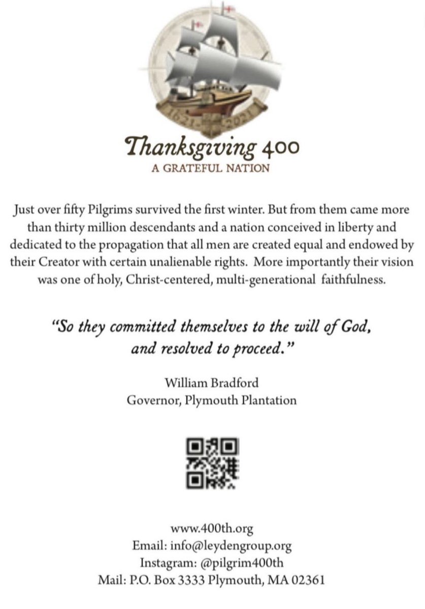 heidi_m_haynes's tweet photo. Happy 400th Thanksgiving from our family to yours! 🧡🙏🏻🦃 #thanksgiving2021 #400thanniversary #1621 #2021 #americansgivethanks #givethanks #ThanksgivingFeast #TheFirstThanksgiving #Thanksgiving400 https://t.co/wNnsgJ20lX