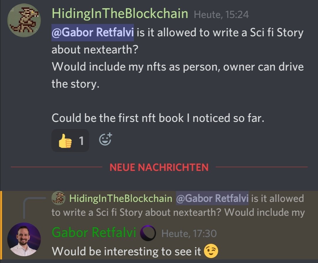Lyrithea_eth's tweet photo. Confirmed!
Lets try to create smth completly new on @NextEarth_
#Metaverse #nft #NFTs #NFTCommmunity #NECommunity #NFTartists https://t.co/41rZ8XSUVb
