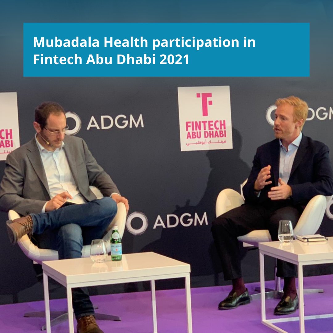 MubadalaHealth's tweet photo. We've proudly taken part in #Fintech Abu Dhabi 2021 Summit where James Sibley, CSO, was featured in a fireside interview discussing proactivity versus reactivity in leadership. This interview reflected on preparedness and how we are leading the way in forward-thinking healthcare. https://t.co/HxaLD7cBtn