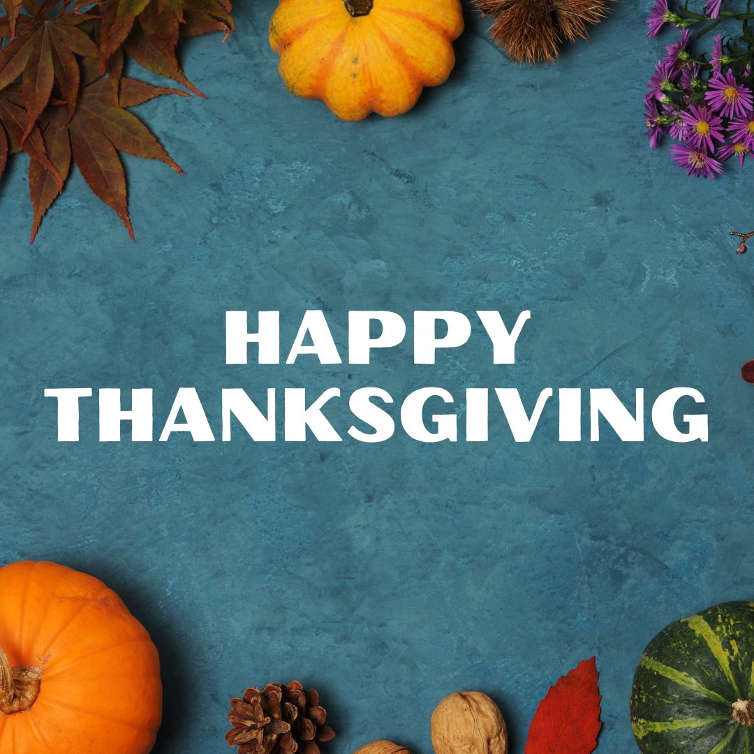 Happy Thanksgiving all! We have a lot to be thankful for 🦃