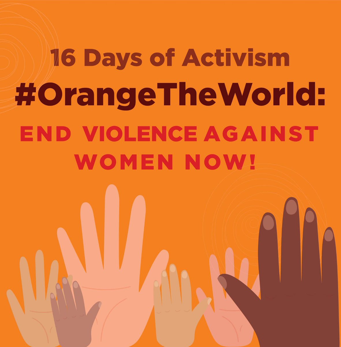 25 November is International Day to #EndViolence Against #Women. We must all work together in Lebanon 🇱🇧 and around the world 🌍 to put an end to sexual and gender-based violence and its consequences. We must #EndViolenceTogether #OrangeTheWorld #16Days