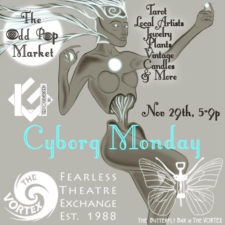 ButterflyBarATX's tweet photo. 👉SUNDAY: A Sip &amp; A Song by @OneOunceOpera at 4:30pm + The Thanksgiving Play by Larissa FastHorse at 6pm at @VORTEXonManor

👉MONDAY: The Odd Pop Market at 5pm https://t.co/Hcu7kbSd9l