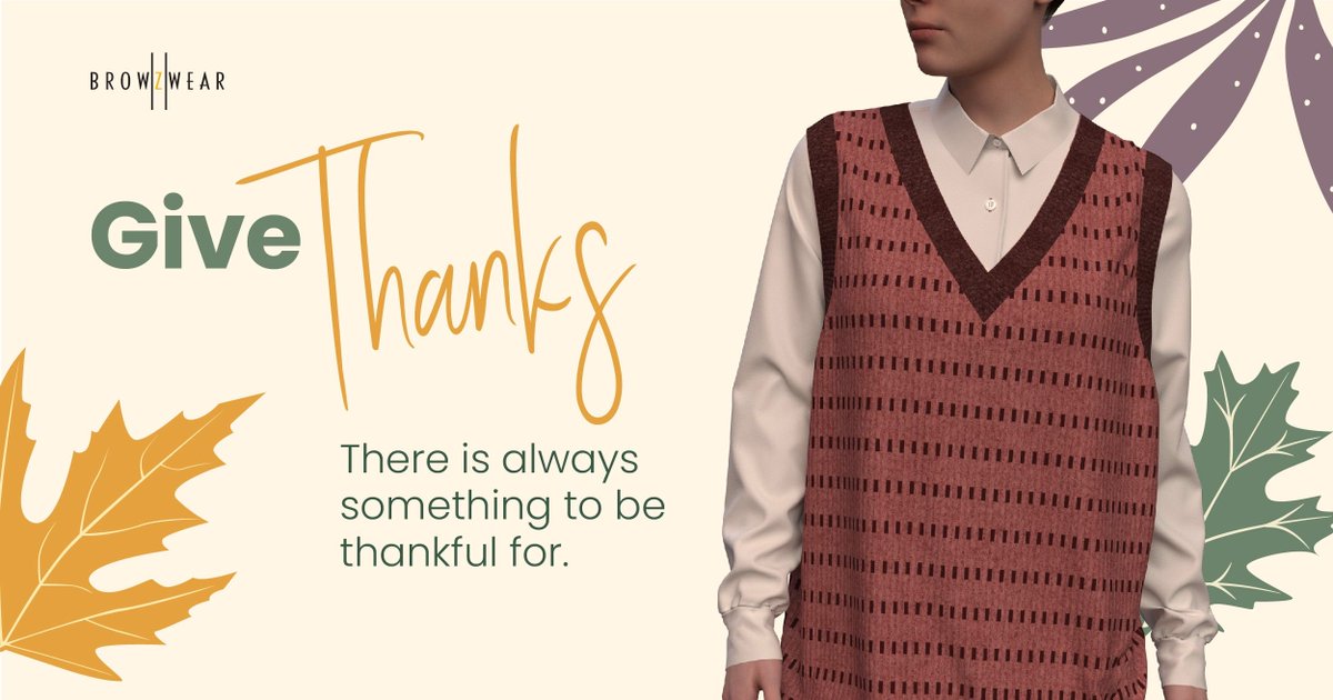 Happy Thanksgiving from the Browzwear family to yours! 
We are grateful to have you on this journey with us ❤️

#HappyThanksgiving #grateful #celebrate