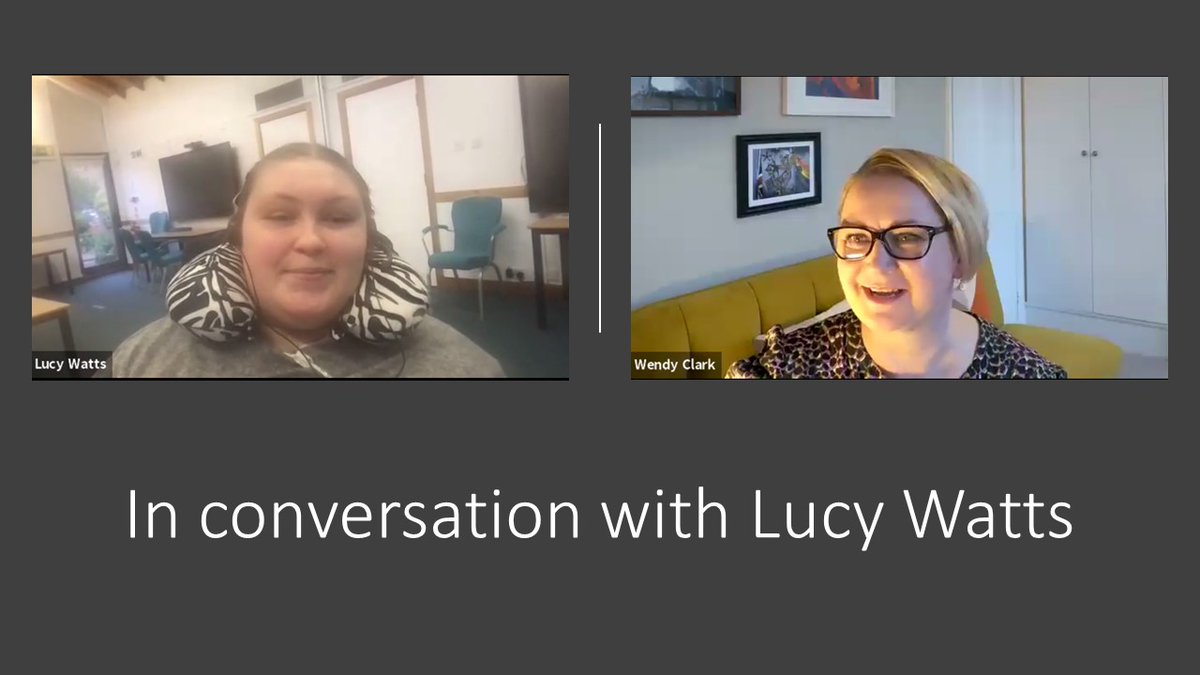 It was a real privilege today to host an @NHSBT webinar with @LucyAlexandria as part of our #DisabilityHistoryMonth programme. Impossible not to be #inspired by a talented business owner, advocate, digital leader and award winning film maker. 🙏for your time Lucy.
