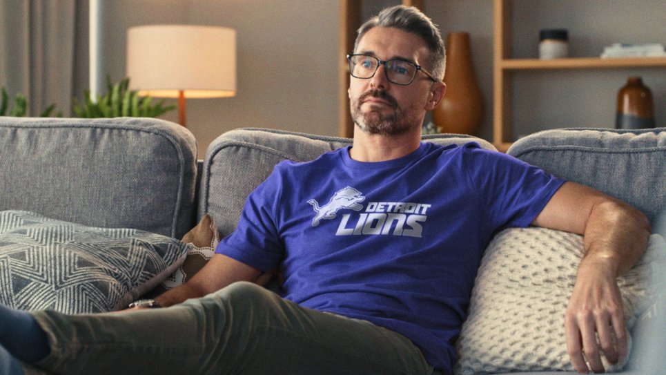 TheOnion's tweet photo. Lions Fan Praying Players Start Protesting Police Brutality Or Something So He Can Stop Watching https://t.co/8mGnRZ80Qz https://t.co/DUP1EVDgau