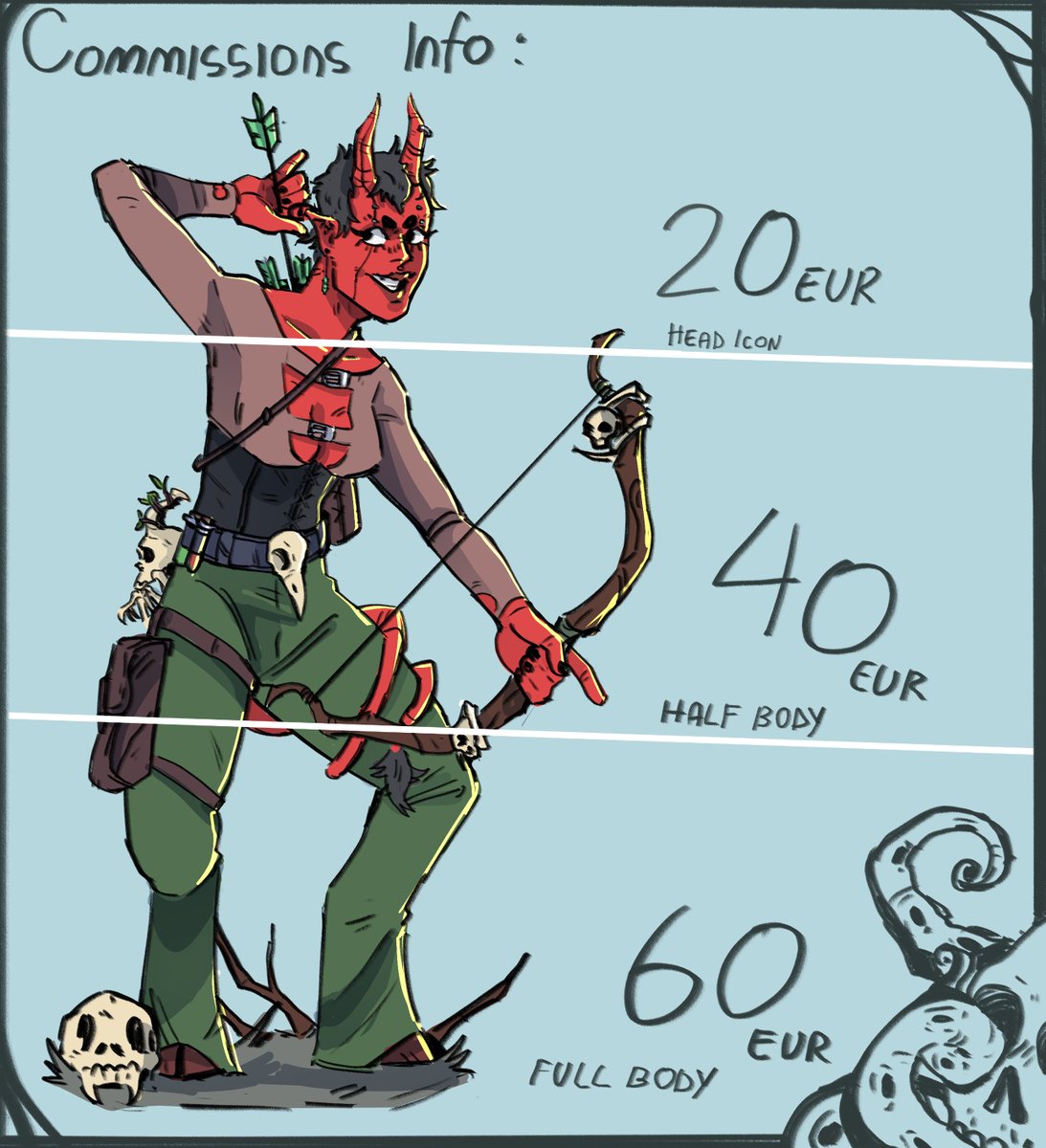 krighserren's tweet photo. COMMISSION OPEN! Retweets are appreciated!
#dnd #dndcommissions #dungeonsanddragons #fantasycommissions #commissionsopen #commissions #artcommissions #OCcommissions https://t.co/PyJcV93iZE https://t.co/oCfIjQJmYQ https://t.co/RDLWbbmhWG