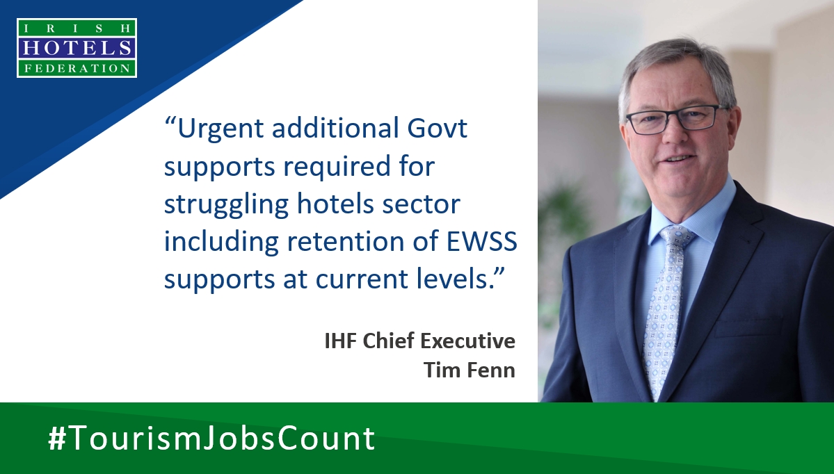 We're calling for a firm commitment from Govt to continue EWSS supports at current levels at least up to April 2022 #TourismJobsCount <a href="/ElainaFitzKane/">Elaina Fitzgerald Kane</a>
 
<a href="/MichealMartinTD/">Micheál Martin</a> <a href="/LeoVaradkar/">Leo Varadkar</a> <a href="/mmcgrathtd/">mmcgrathtd</a> 
<a href="/Paschald/">Paschal Donohoe</a> <a href="/cathmartingreen/">Catherine Martin</a> <a href="/EamonRyan/">Eamon Ryan</a>

IHF Statement 👉
ihf.ie/updates/media_…