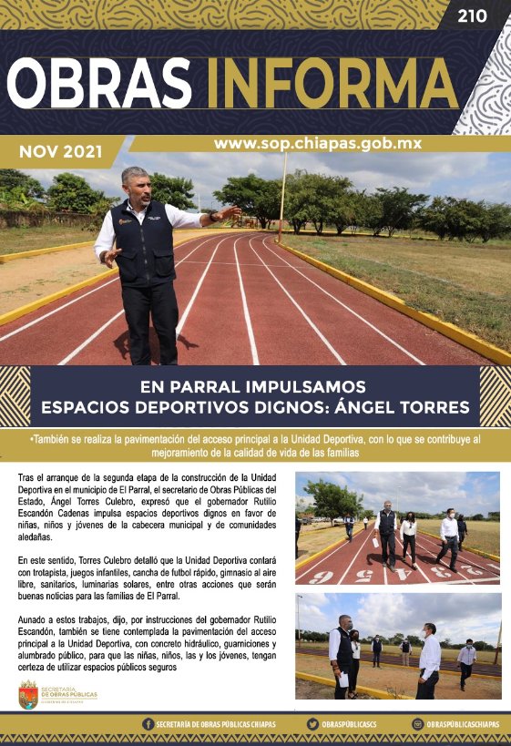 ObrasPublicasCS's tweet photo. #ObrasInforma #ObrasPúblicasChiapas #ChiapasdeCorazón https://t.co/w18jhy5df0