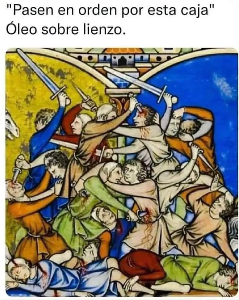 🤣🤣🤣🤣🤣
Cuántas dantescas escenas has visto?