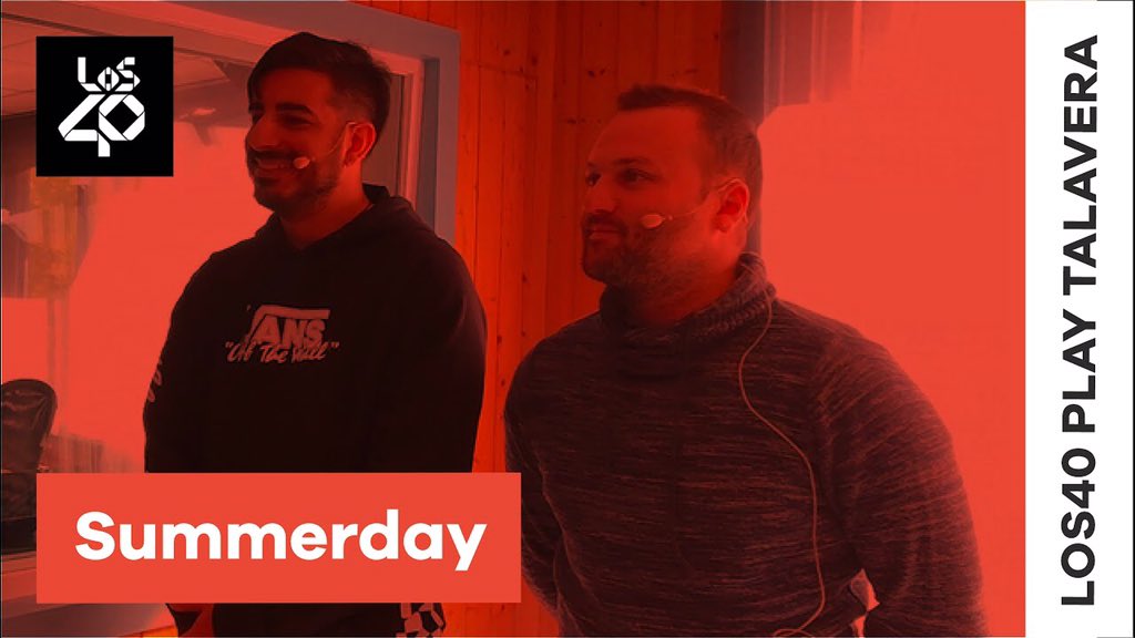 📽️ YA puedes ver a <a href="/summerdaymusic/">Summer Day</a> en #LOS40PlayTalavera

>>> youtu.be/YOVNoru7qf0

🎶 LOS40 CLM y las concejalías de juventud y festejos del <a href="/TalaveraAyto/">Ayto Talavera</a> te descubrimos los nuevos éxitos de las bandas y solistas de Talavera