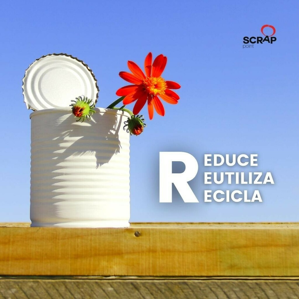 ScrapPoint's tweet photo. Reduce tu huella ecológica, reutiliza lo que puedas y recicla los residuos que generes, para los metálicos, cuenta con nosotros!
Te esperamos en el polígono Francolí número 13 de Tarragona. Visítanos o llámanos al 977 55 42 44 o al 639 657 681.
#ScrapP… https://t.co/nURei7HvLj https://t.co/b5m6rmuA8k