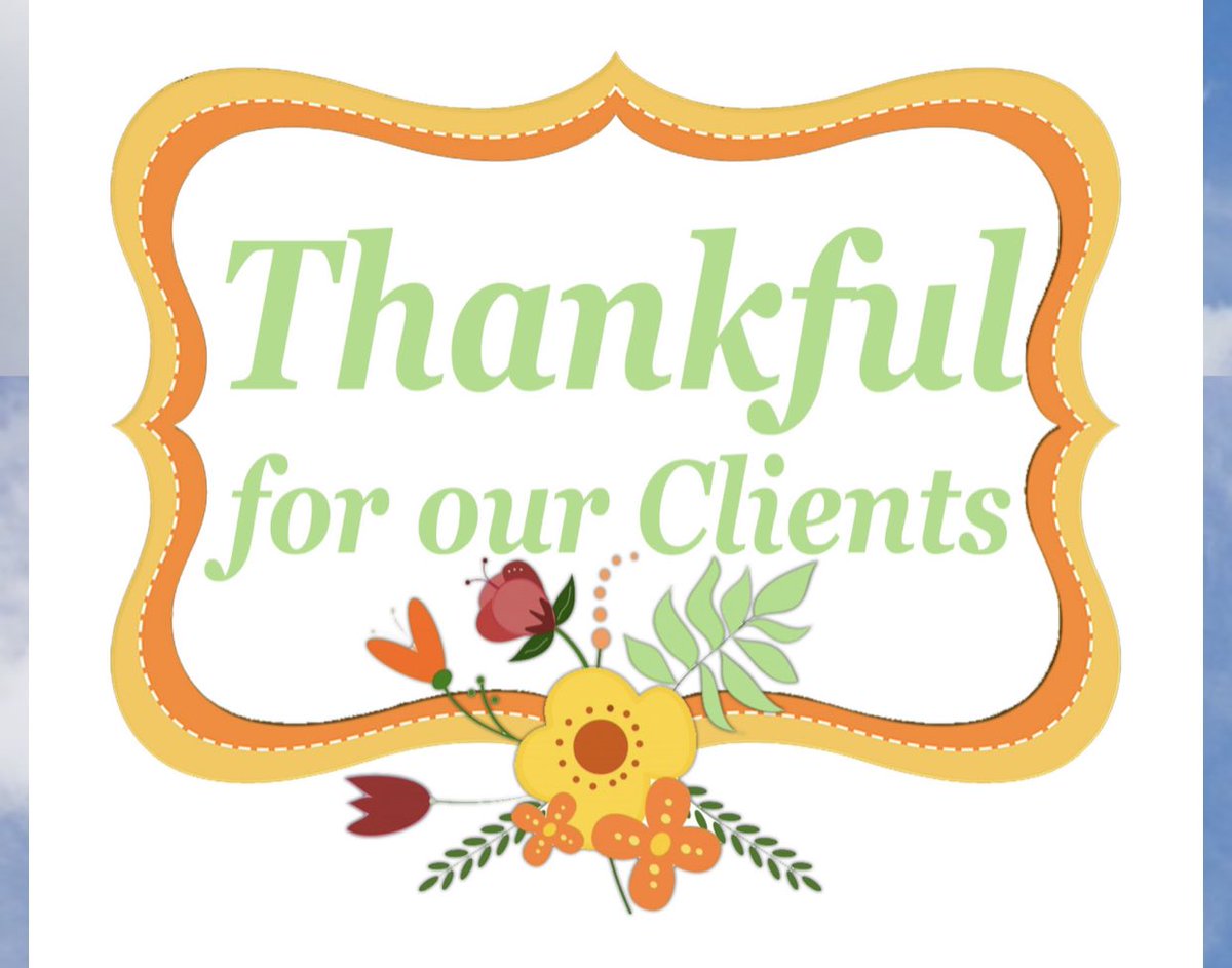 On behalf of <a href="/Chrisdezzi/">Christopher Dezzi</a> &amp; <a href="/EleanorDezzi/">Eleanor Dezzi</a>, Happy Thanksgiving to our clients,  colleagues, and friends!   Best wishes for a wonderful holiday.