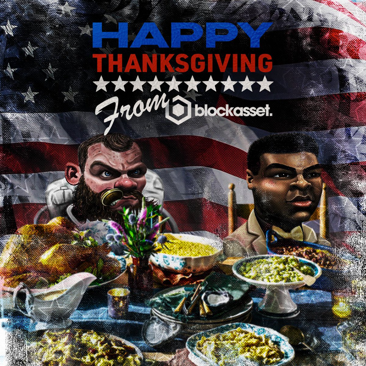 Happy Thanksgiving to all of our American Legends 🇺🇸🦃

To celebrate we are giving away a Legend NFT from our partner in the states, the Legendary <a href="/bisping/">michael</a> 

Just Like, RT and tag a friend to enter.