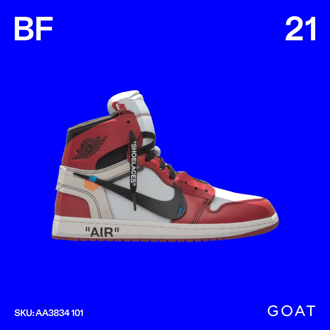 Enter #GOATBLACKFRIDAY for a chance to win over $1,000,000 in free prizes, exclusive daily drops and more. goat.app.link/WvnTeEDR9kb