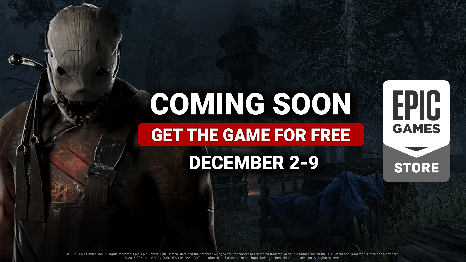 Dead by Daylight on Twitter "Dead by Daylight is coming to the Epic