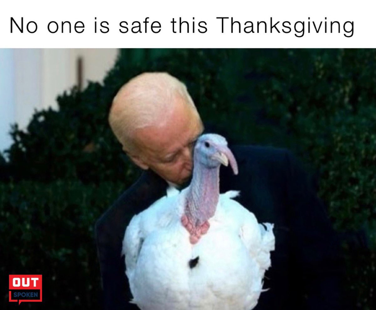 Outspoken Al Twitter: "Biden Pardons His Turkey Sniffles. Happy Thanksgiving!  Https://T.co/Rehe0Uh2Sb" / Twitter