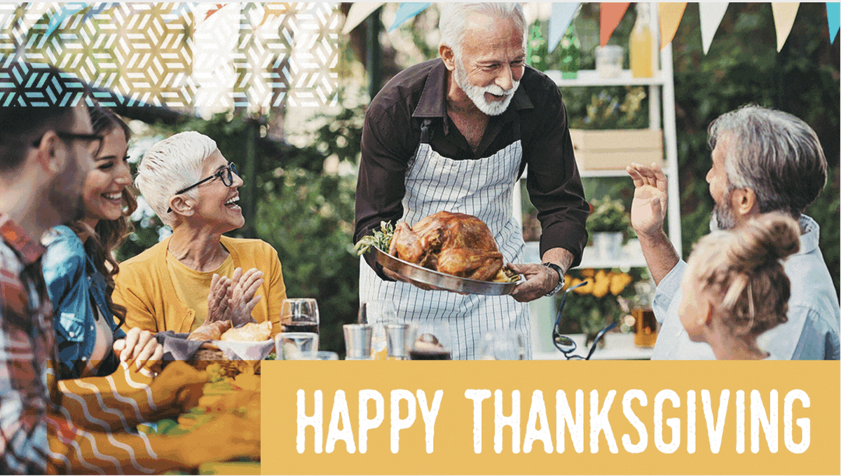 We wish everyone a happy and relaxing Thanksgiving!
