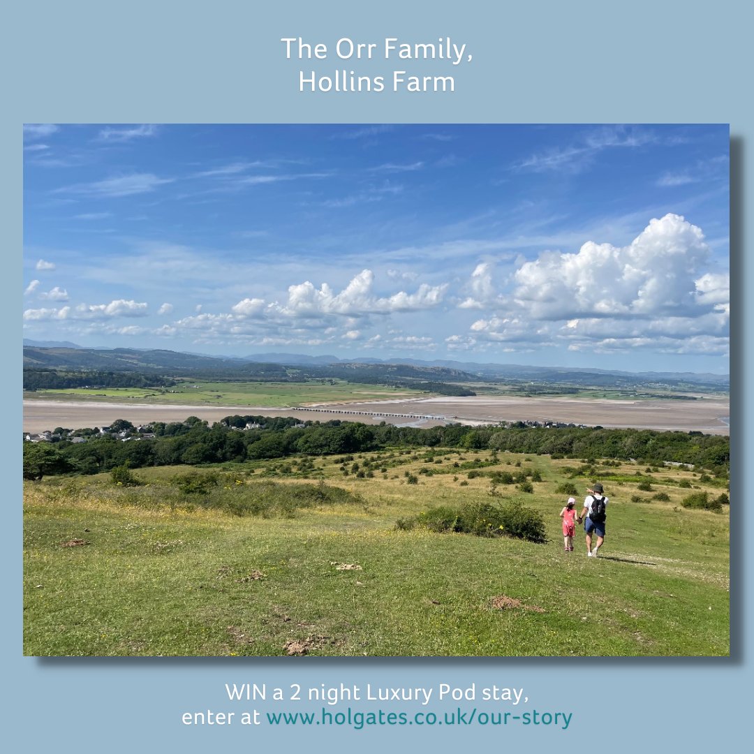 A lovely photo from Arnside Knott from the Orr Family #MakeTheDiscovery

"This was from the walk up the path from Hollins Farm up to Arnside Knott. It was so clear, we could see the Lake District hills"