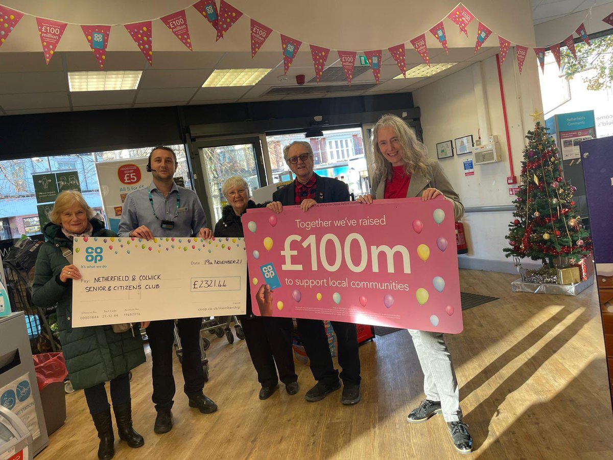 What a pleasure it’s been to serve the community of #Netherfield &amp; #Gedling as a Co-op Member Pioneer over the last 2 years, working alongside amazing groups like Netherfield &amp; Colwick Senior Citizens. Another highlight is our Forum, which I plan to still go to 🙂 #itswhatwedo