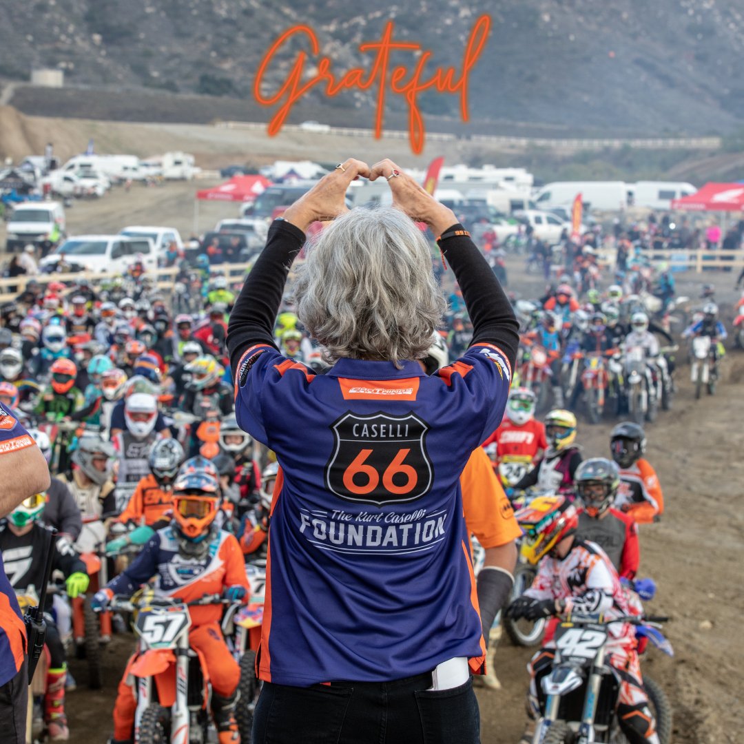 KC66Foundation's tweet photo. Happy Thanksgiving with love from The Kurt Caselli Foundation! 🧡 We are so thankful for each and every one of you— donors, sponsors, riders, and volunteers. THANK YOU!
.
.
#kc66foundation
#casellifoundation
#kurtcaselli
#kurtcasellifoundation https://t.co/ojwz3gAogj