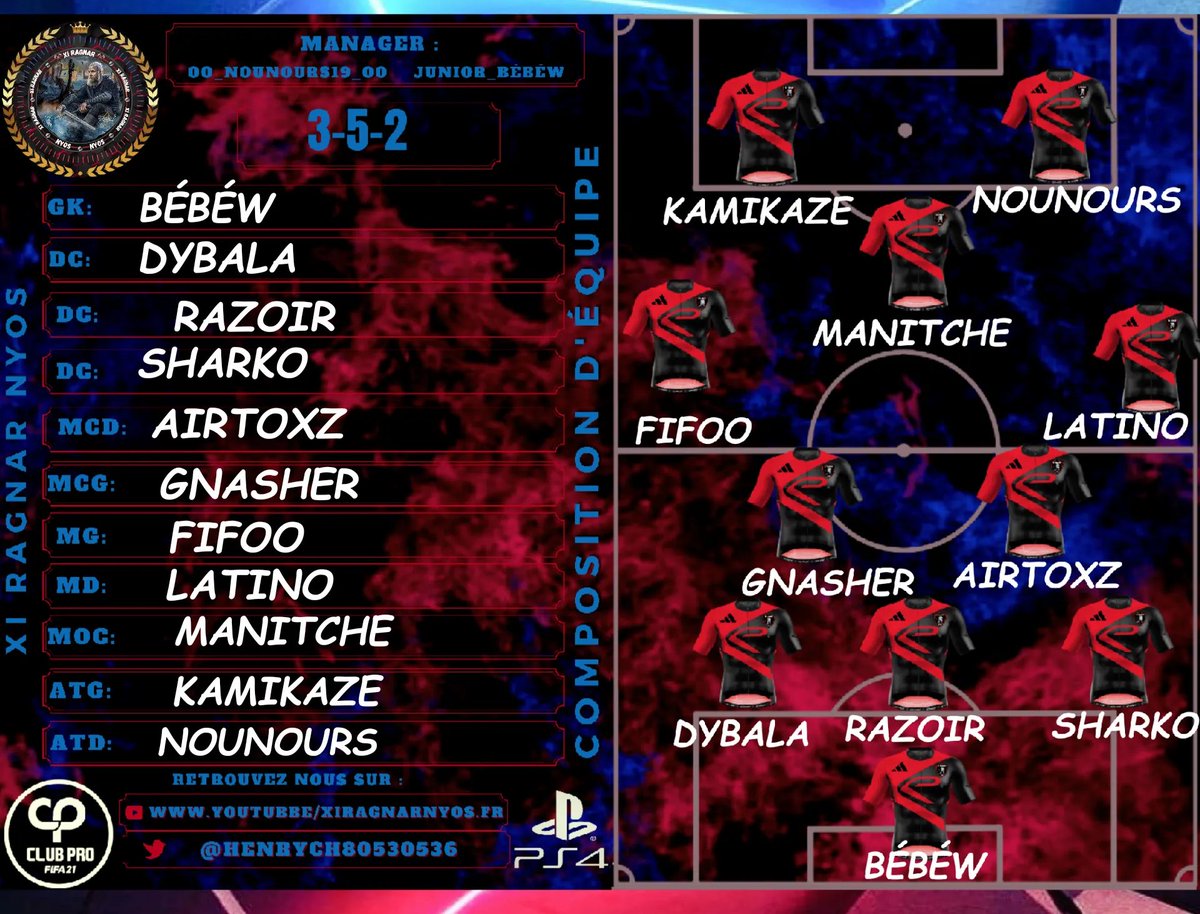 Encore une belle compo pour ce soir