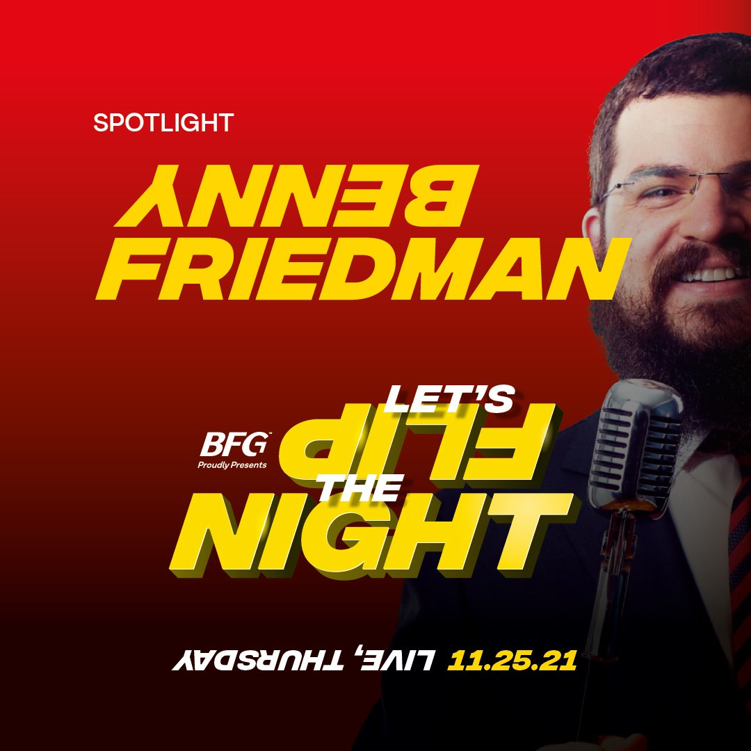 Introducing Benny Friedman - singer and game show player!! 👏 👏 👏

Tune in tonight to watch our live auction event!!