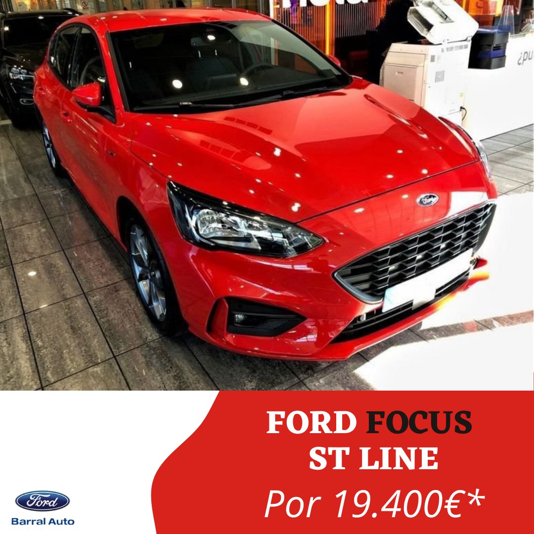 BarralAutoFord's tweet photo. 🔴 ¡Al estilo más deportivo!
Vehículos de ocasión como este 💥 Ford Focus ST Line no se ven todos los días.
*Precio sujeto a financiación
#fordfocus #fordfocusstline #Fordfocusst #vehiculodeocasion https://t.co/1scAIYsGBv