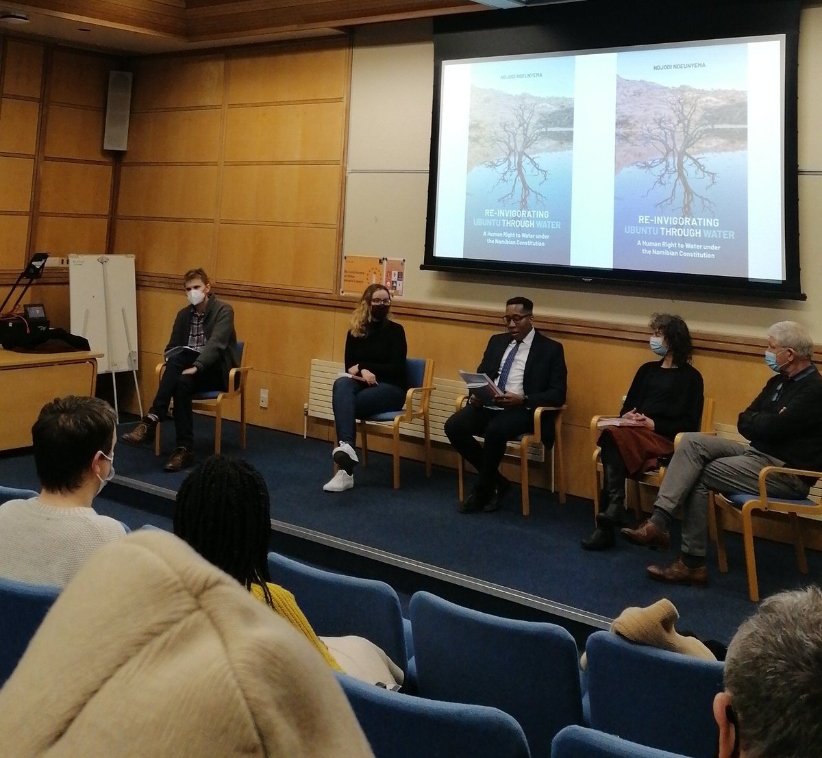 Kesh_Anne's tweet photo. @Ndjodi_ML 's book develops Namibia-centric perspectives and solutions to a global conversation.. @Africa_Oxford @UniofOxford @OxHRH #UbuntuThroughWater https://t.co/m2Nresas0l