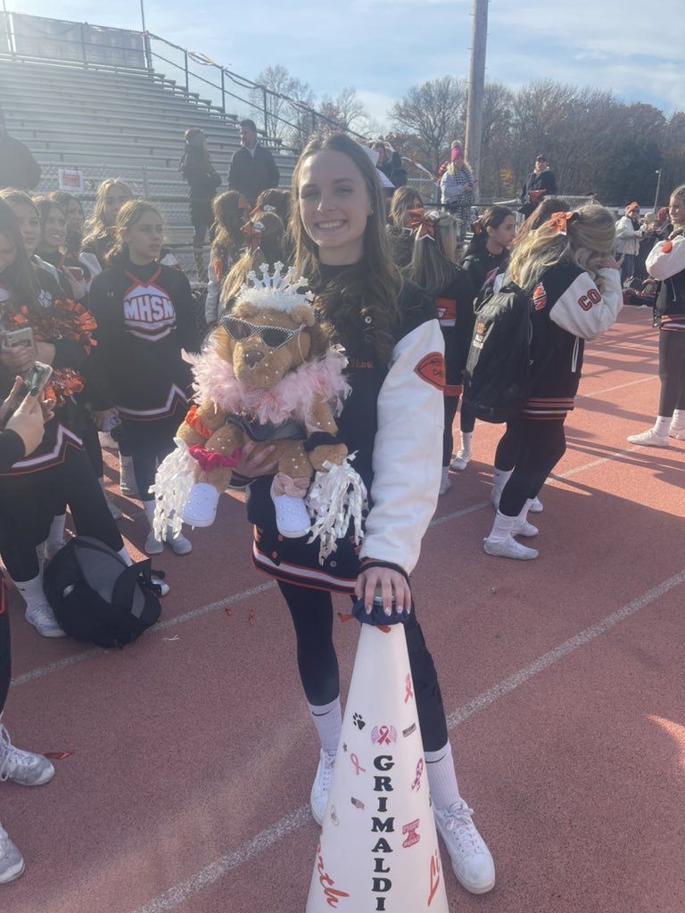 Our lion for the season went to senior captain, Grimaldi, for showing true leadership &amp; resilience after a season ending injury. She has lit up this team, &amp; we know that once she is healed she will be back up and dancing better than ever! 🧡🖤📣