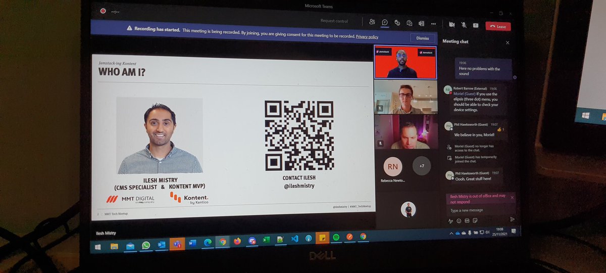 kontenthero's tweet photo. Great spend of the early evening at #MMT_TechMeetup with great topics and off course our organisation boss @IleshMistry 😀 https://t.co/siT0ixkqnA