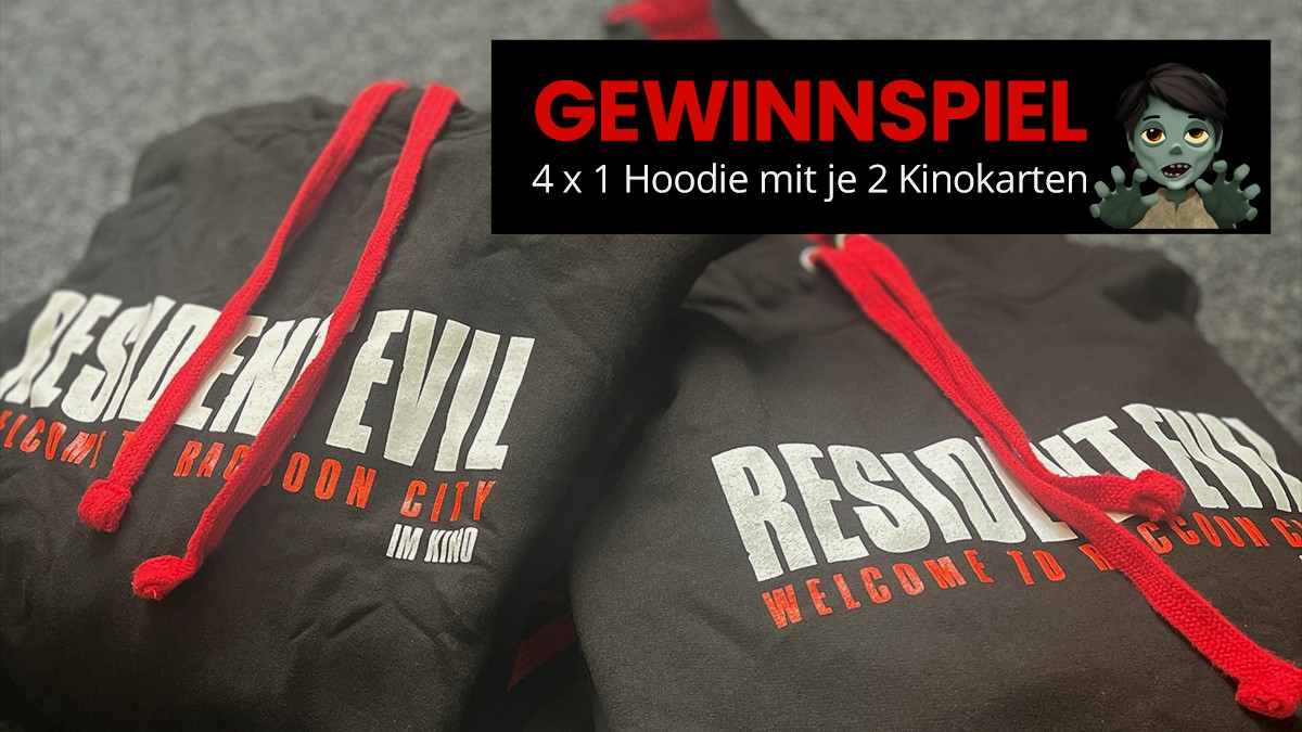 Heute startet der <a href="/ResidentEvil/">Resident Evil</a> Film #WELCOMETORACCOONCITY in den Kinos! 🧟‍♀️ Wir verlosen passend dazu 4x1 einen Hoodie + je 2 Kinokarten für den Film! 🍿🎬
Um teilzunehmen: 
👉 Liken folgen und retweeten!
Ausgelost wird am 29.11. Teilnahmebedingungen: fal.cn/3k8xR