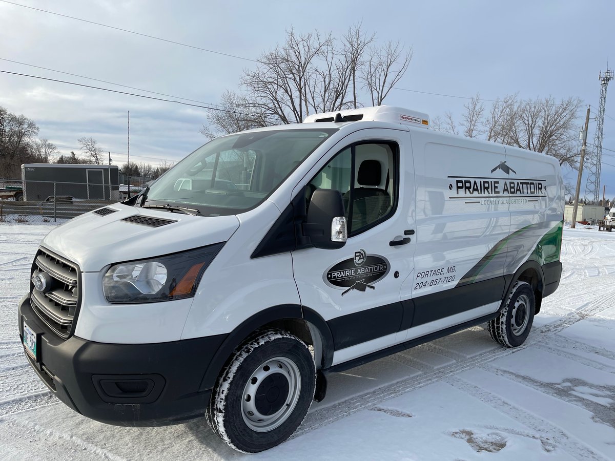 ProimageSigns1's tweet image. another one for the @prairieabattoir.ca fleet  #fleetgraphics #arlonSLX+