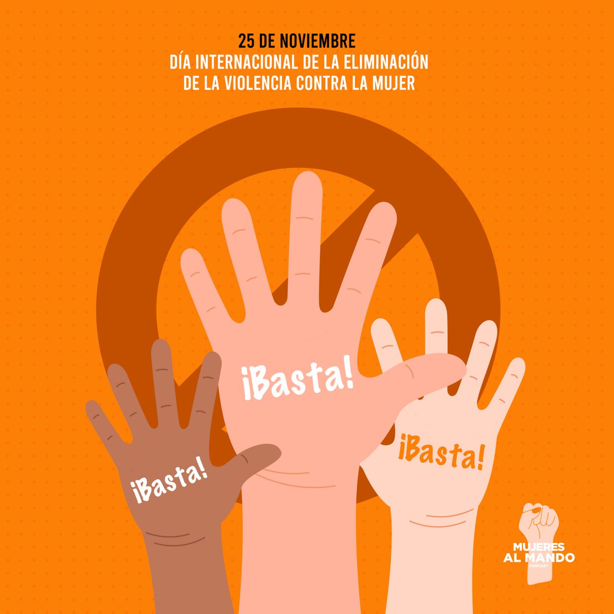 MujeresAlMandoM's tweet photo. En el mundo, 1 de cada 3 mujeres hemos sido víctimas de algún tipo de violencia.
¡Basta ya!
Sigamos alzando la voz para que la violencia no sea algo "normal". Merecemos una vida libre de cualquier tipo de violencia 🧡

#DiaNaranja 
#25DeNoviembre https://t.co/qmjolucF31