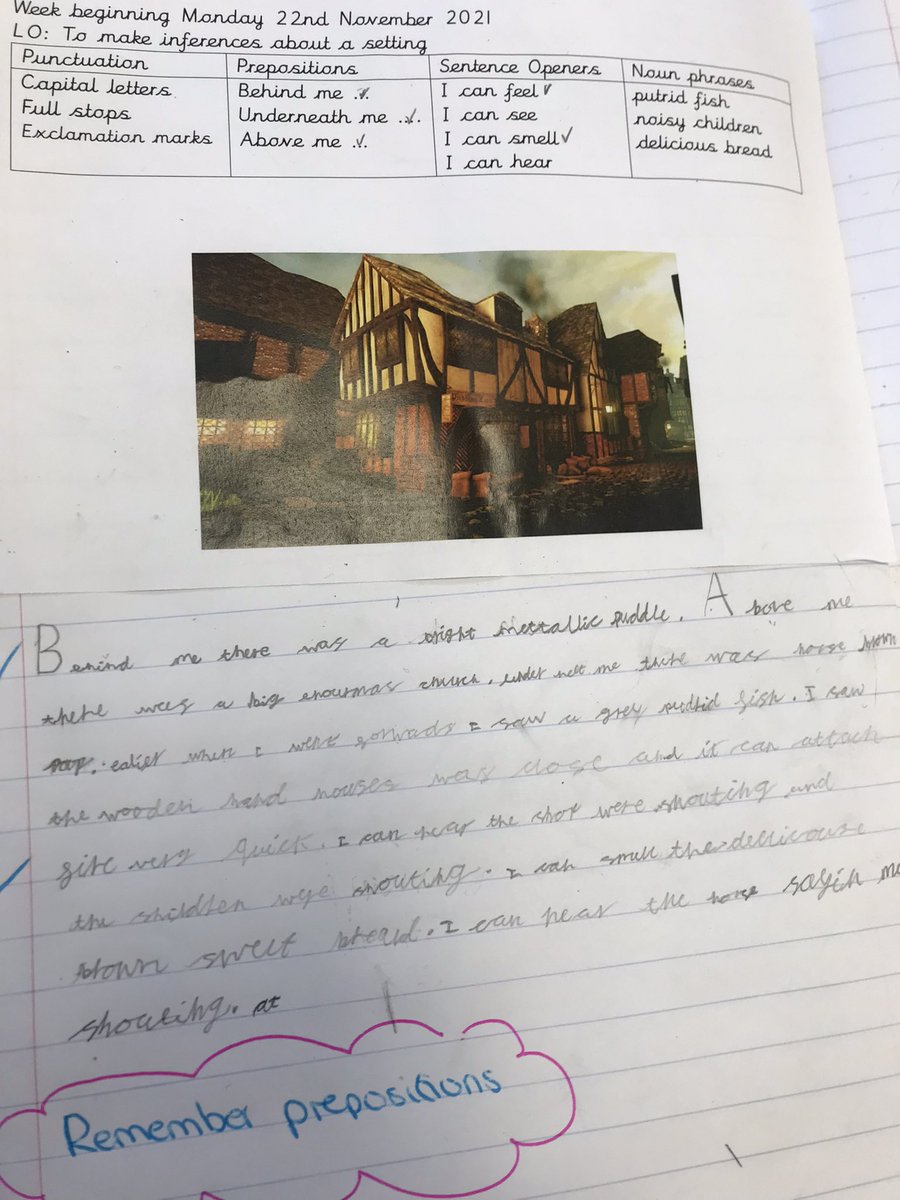 MissCogan_AMPA's tweet photo. 2MC have been making inferences about what it might have been like in London 1666 and creating noun phrases. #edutwitter #year2writing @AbbeyMead_TMET @TMETrust @MissPatel_AMPA @MrMason_AMPA https://t.co/dN8WtgHd55