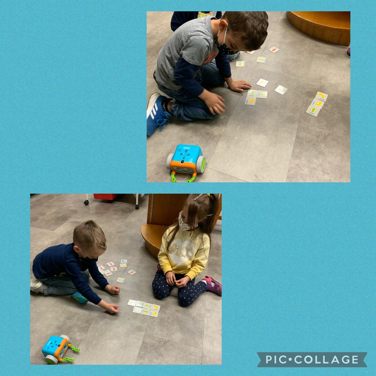 MsKShultz's tweet image. Today we learned how to code a new robot friend! #codinginkinder #makerspace @PolsonPark_LDSB