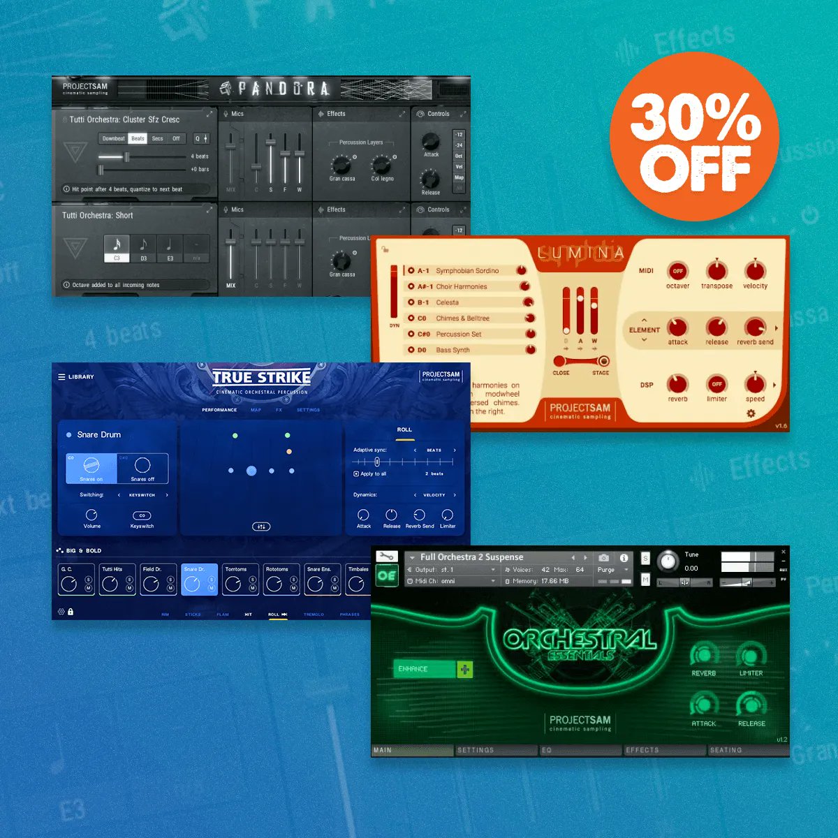 pluginfox's tweet image. ProjectSAM Black Friday Sale 🎹
Save 30% on all libraries &amp;amp; packs thru November 29th
Buy here: pluginfox.co/collections/pr…

@projectsam_libs #projectsam #plugindeals #pluginsales #pluginfox #blackfriday #kontakt #kontaktplayer #virtualinstrument #samplelibrary #dtm #plugins