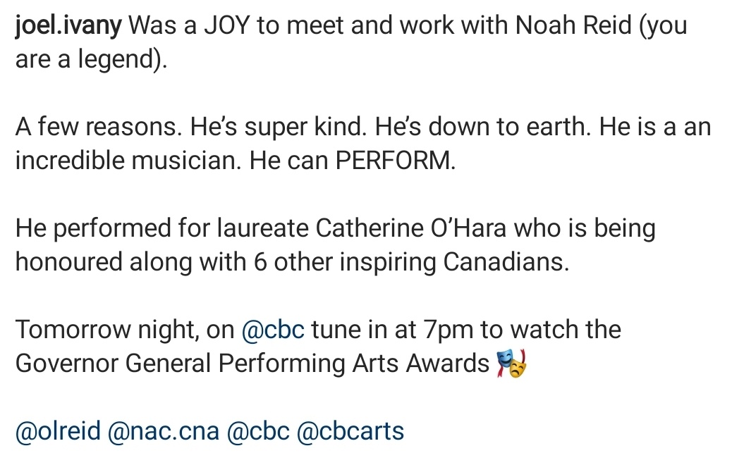 LeonieWoolf's tweet photo. Some more pictures of Noah Reid ahead of tomorrow's Governor General Performing Arts Awards #GGAwards #NoahReid #CatherineOHara #SchittsCreek #NCA #CBC #CBCArts
https://t.co/n9CyNkmhZx https://t.co/jFtHvUvc59
